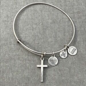 Alex and Ani Cross Bracelet